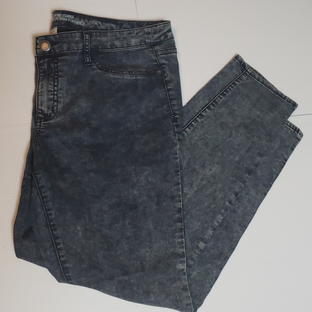 Massimo ankle denim leggings